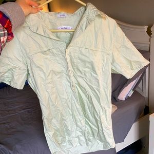 calvin klein button down